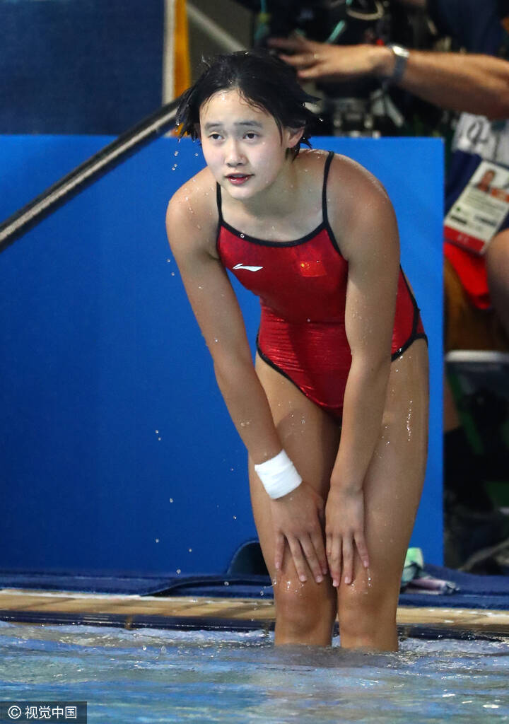 跳水10米台任茜摘金 司雅杰获得银牌