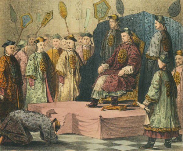 马戛尔尼使团随团画家笔下的