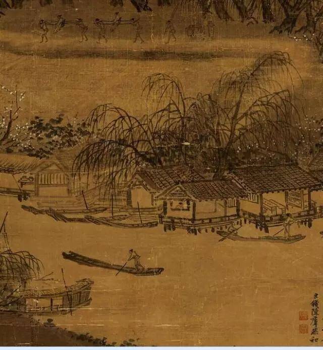 明朝散发弄扁舟:历代名画中那些小船_手机凤凰网