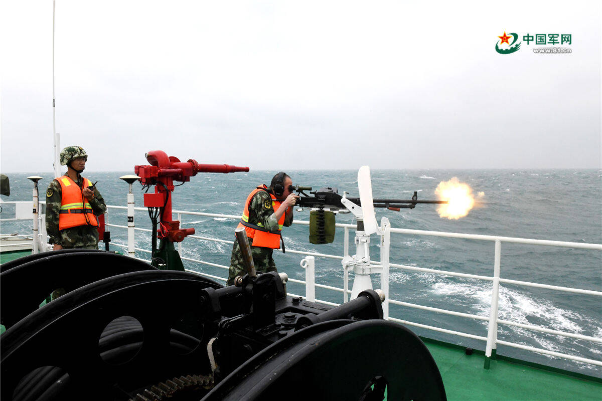 破浪开火!直击广东海警舰艇编队实战演练