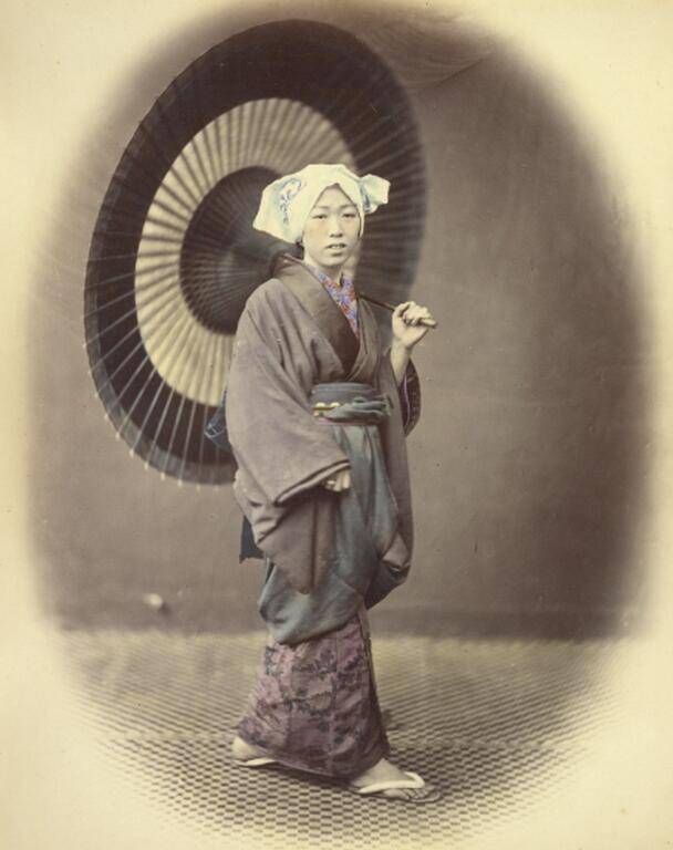 1868年,明治维新元年的的日本