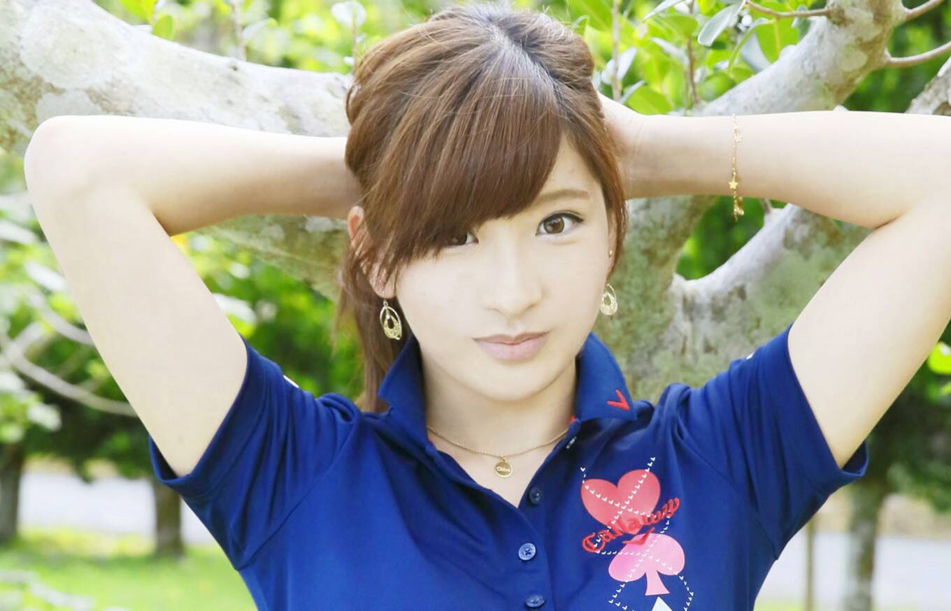 小清新高球美少女——藤田美里_手机凤凰网