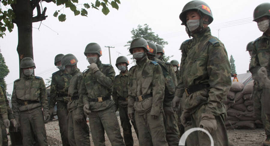 空军解密汶川地震未公开图片