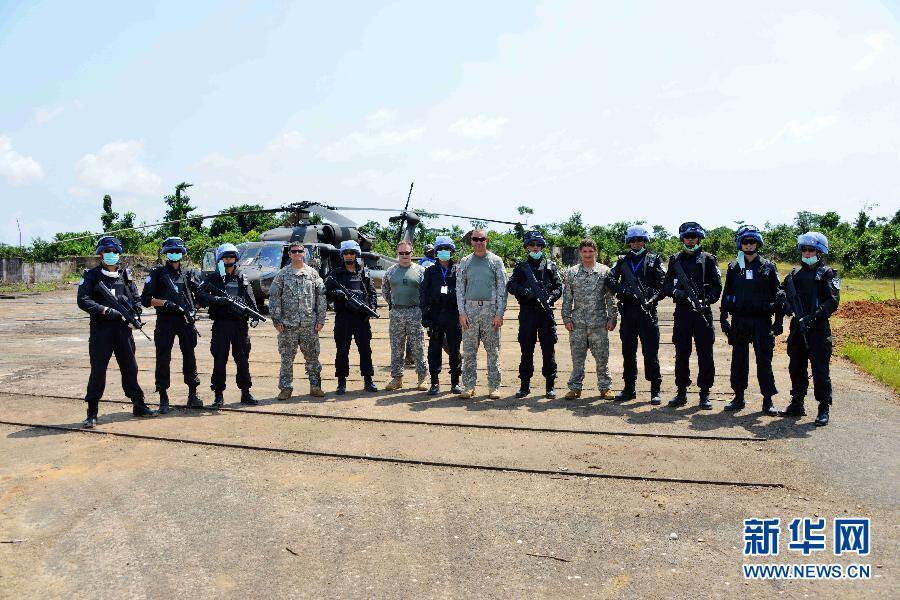 美国维和警察图片