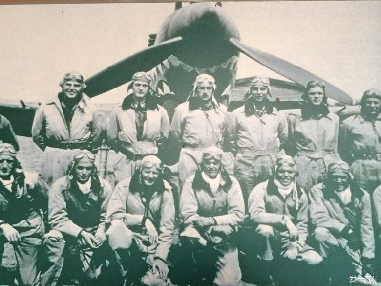 飞虎队旧照:与中国空军并肩抗击日军