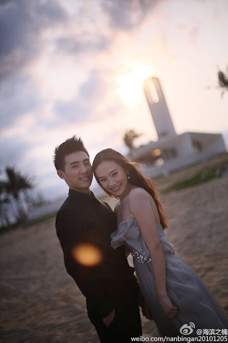 1/8 2014年9月1日消息,体操世界冠军滕海滨,张楠夫妇即将迎来自己的