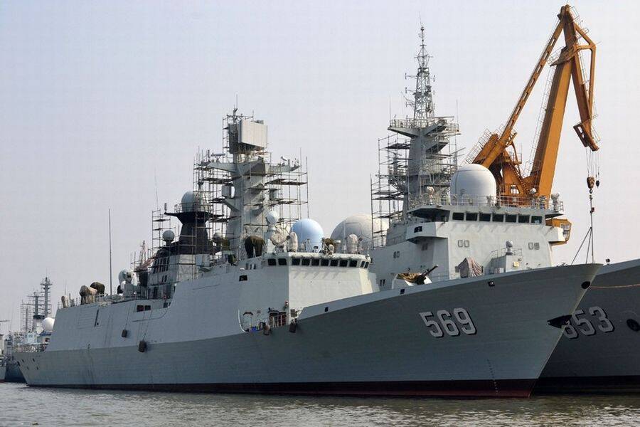 中国海军783舰图片