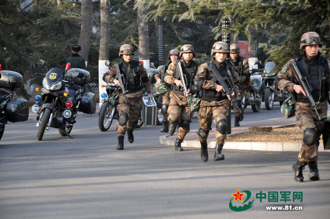 北京卫戍区警卫部队曝光