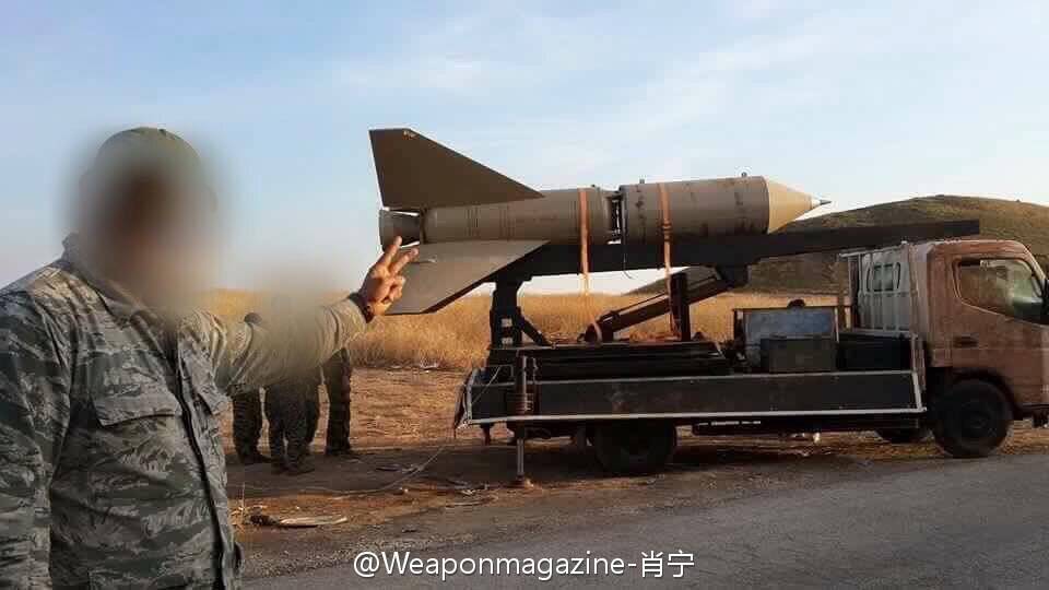 叙反对派再出奇葩武器:s-75防空导弹改成火箭弹