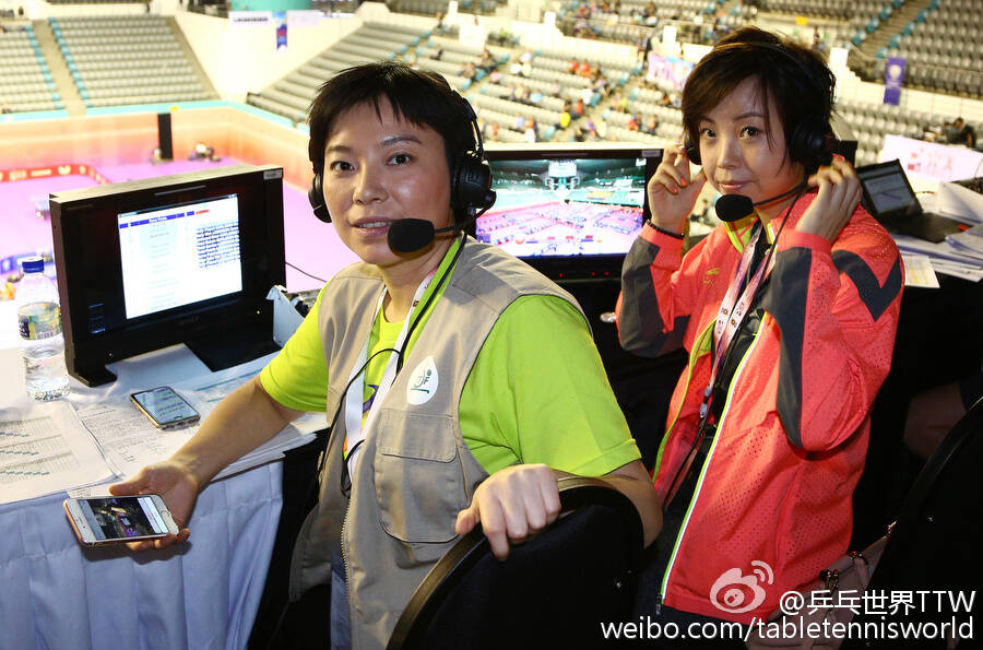 张怡宁第三次担任央视解说 笑容变多身材未变