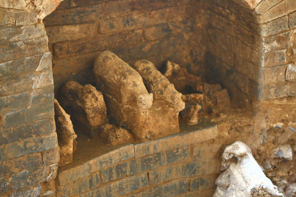 隋炀帝与萧后合葬墓确定