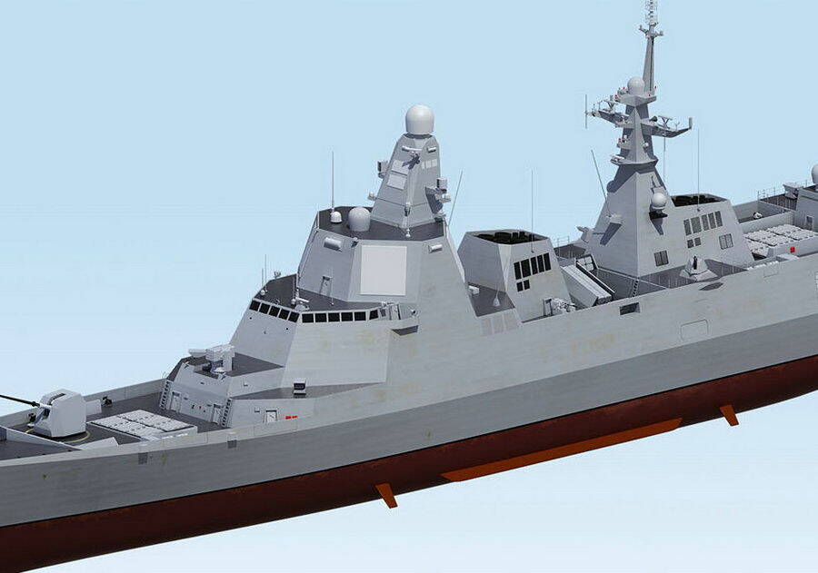 中国未来军舰概念图图片