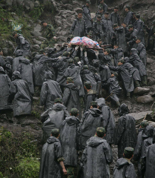 空军解密汶川地震未公开图片