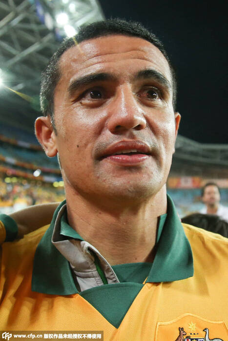 澳大利亚夺冠庆祝 老将卡希尔激动落泪