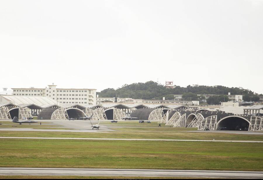 冲绳嘉手纳基地图片