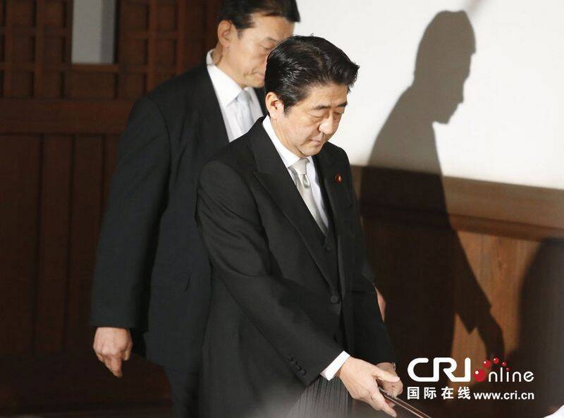 日本首相安倍晉三上任一週年 今參拜靖國神社