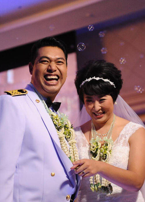 女排名将冯坤大婚 泰国皇室送祝福