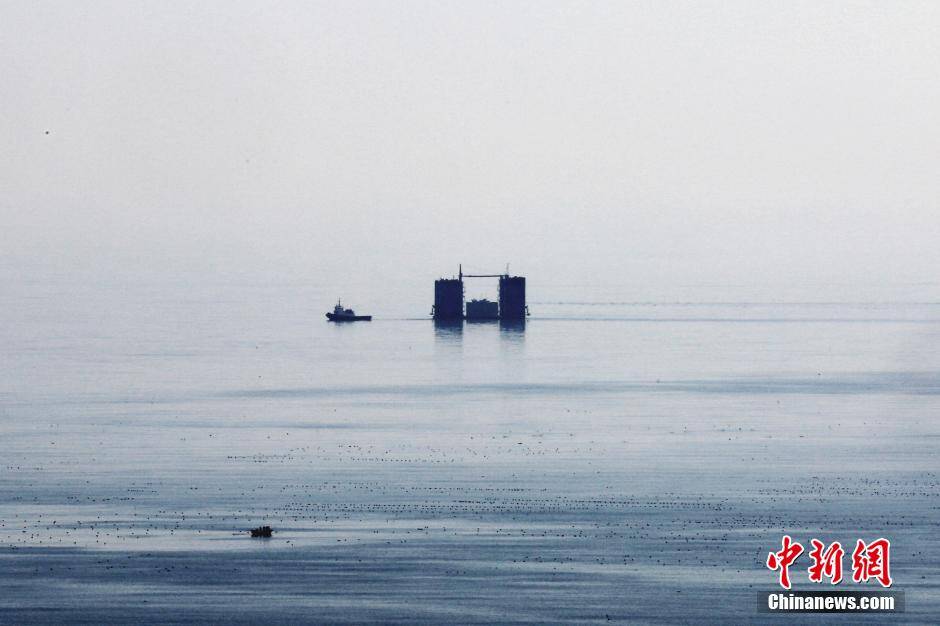 青岛现"海市蜃楼"