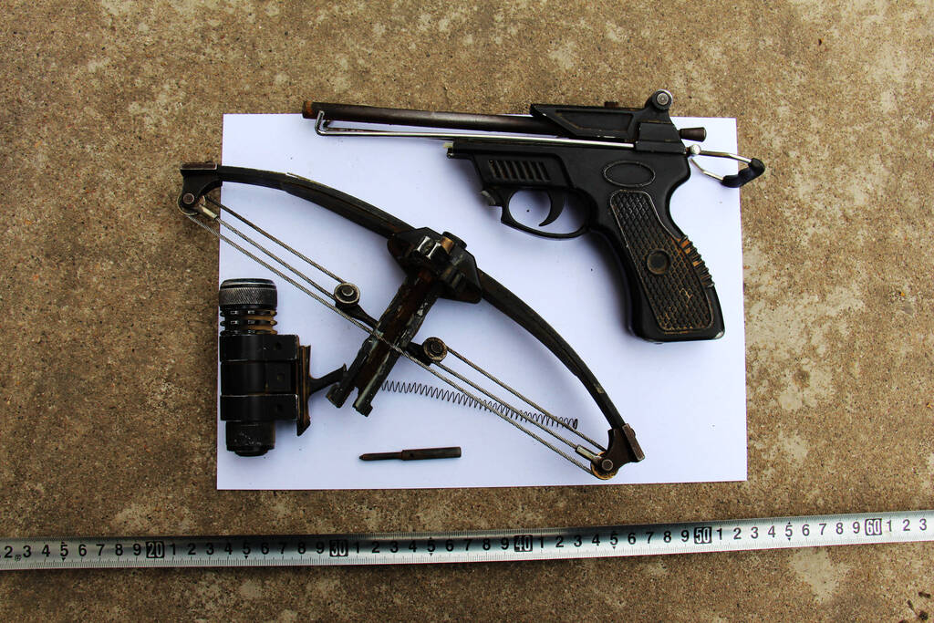 偷狗贼被抓现场:砍伤警察 毒镖射伤村民