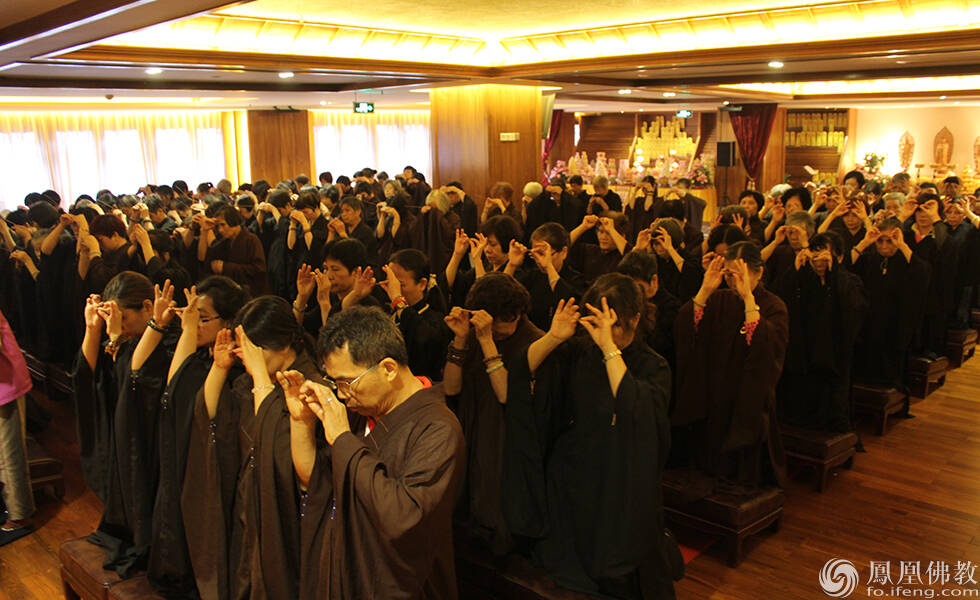 广州大佛寺"中峰三时系念"法会圆满结坛