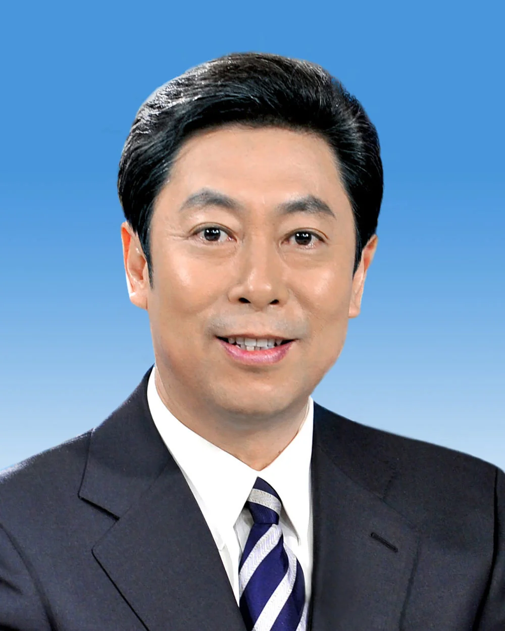 陈文清同志像 新华社发