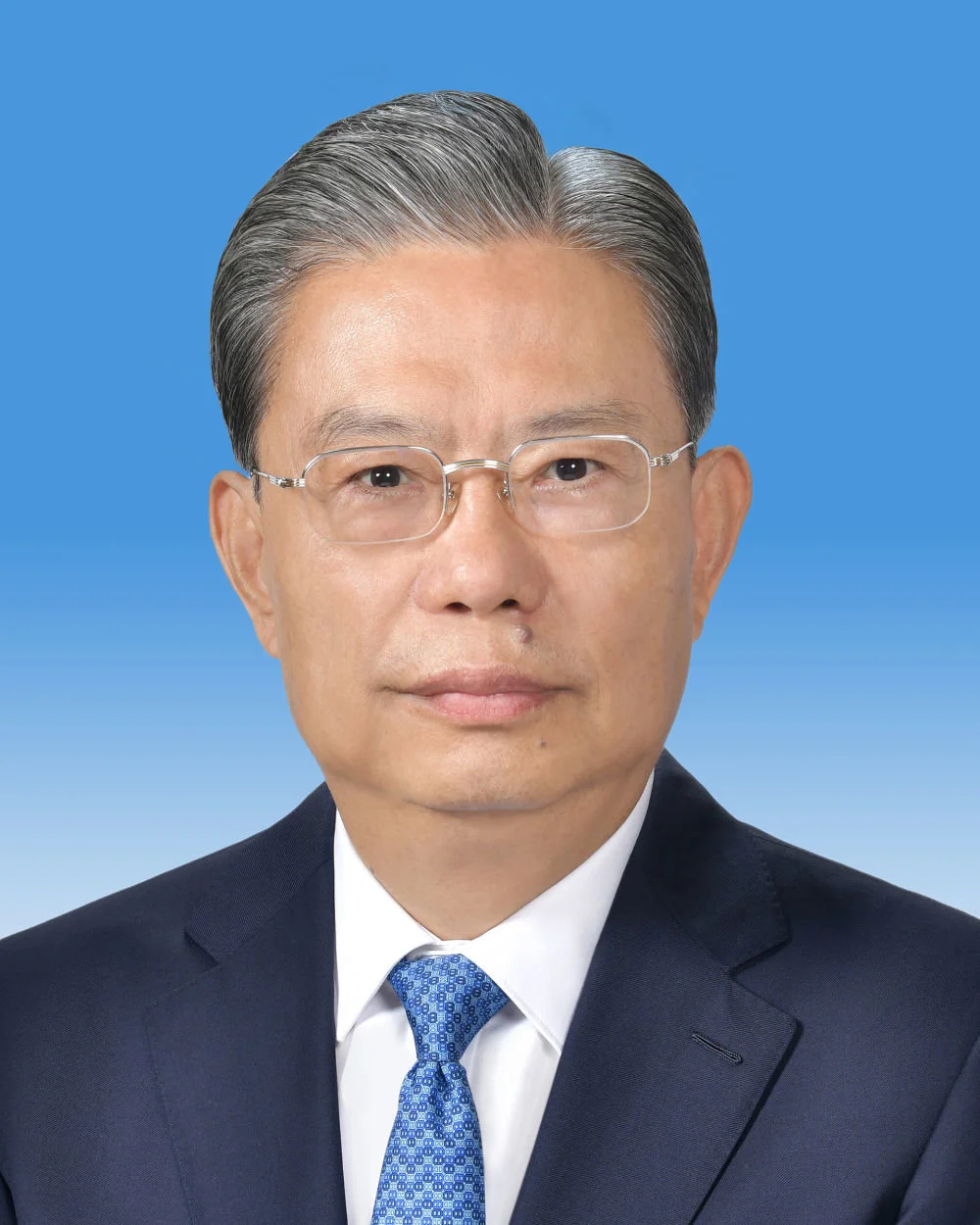 赵乐际同志像 新华社发