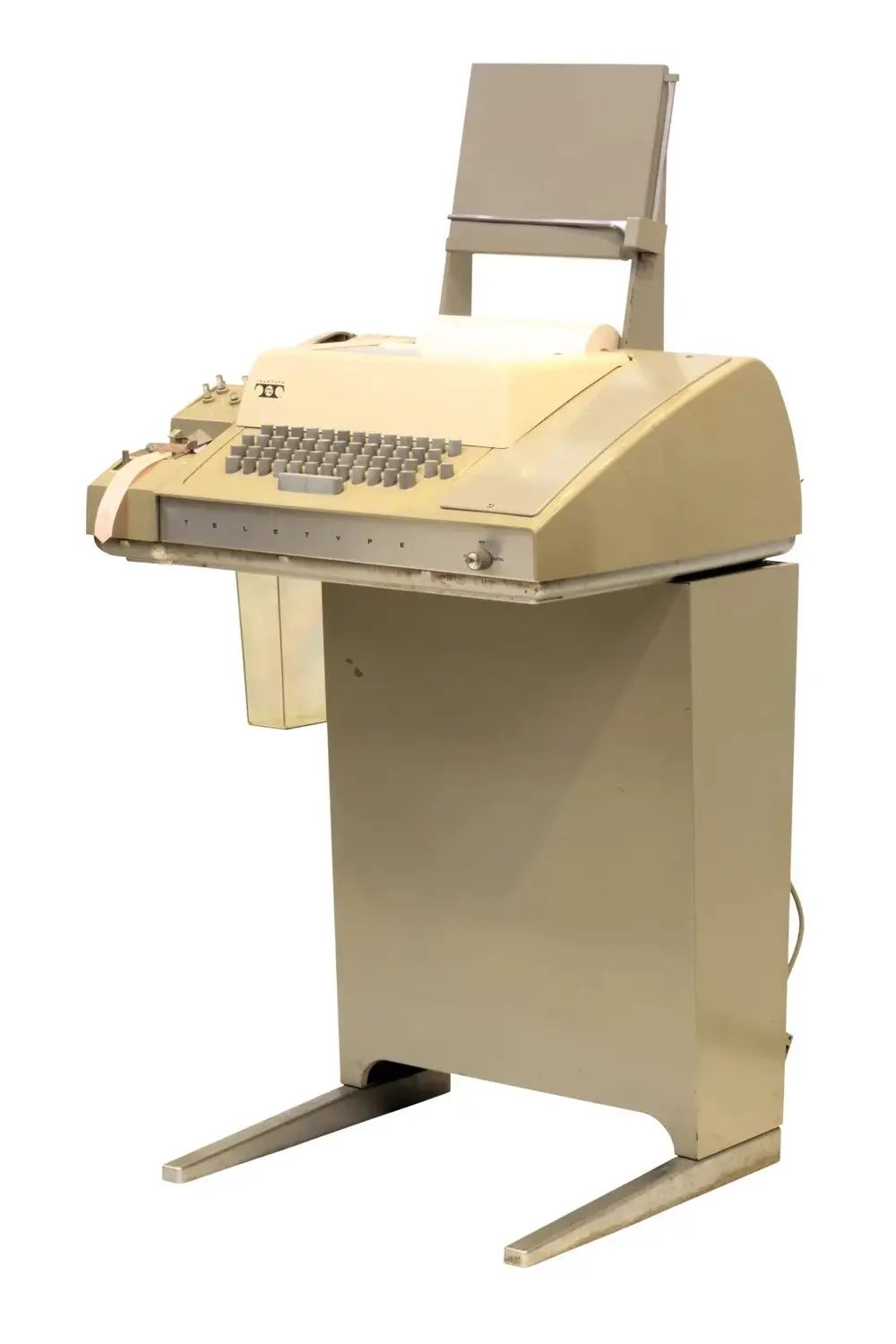 Teletype Model 33(1963)—— 最早期的人机交互:没有屏幕,只有键盘和打印纸。