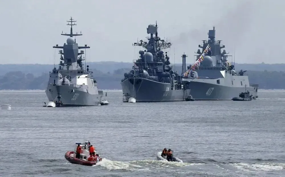 资料图：俄罗斯黑海舰队（来源：央视今日关注）