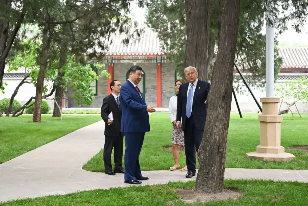官媒视角的习特会全记录：人民大会堂 天坛 中南海