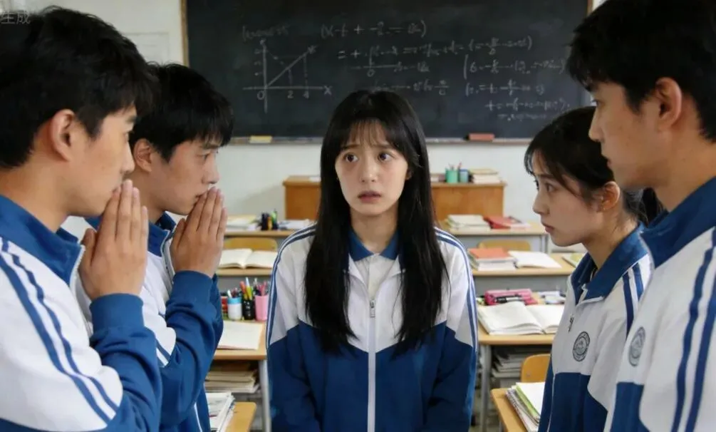 赵欣的女儿得到了造谣者的道歉 图｜AI制图