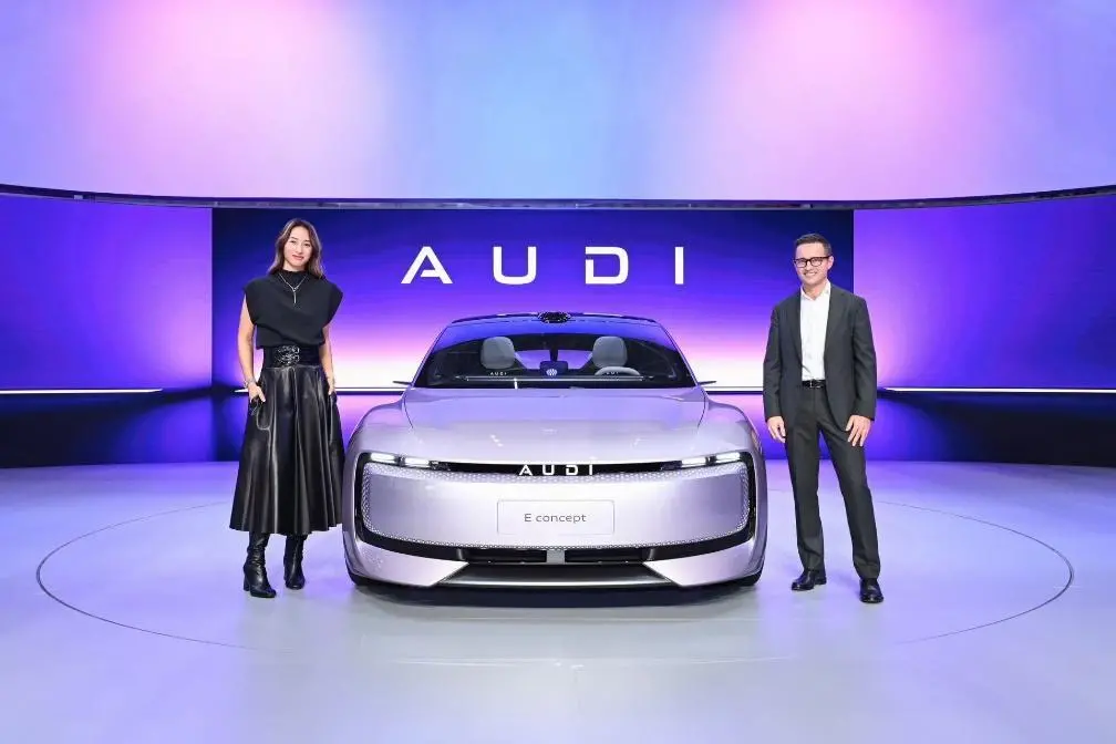 2024广州车展:奥迪新品牌AUDI携首款AUDI E概念车亮相