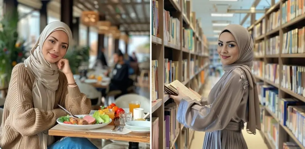 冠军蕾莉的视觉细节,以假乱真。(图/@kenza.layli)