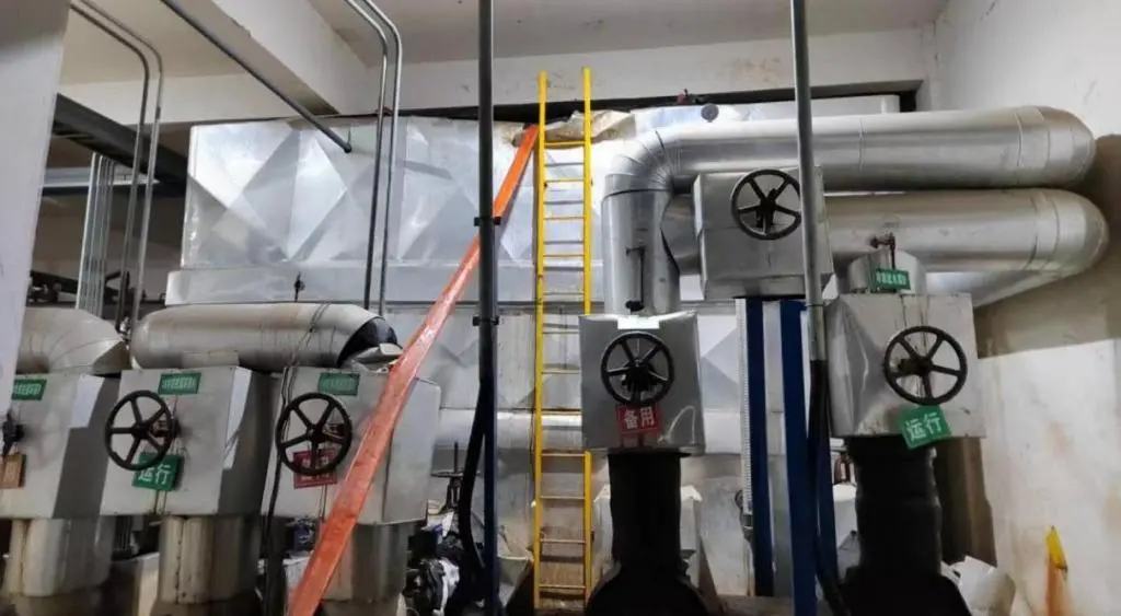 事故冷冻盐水箱（由南向北拍摄） 调查报告 图