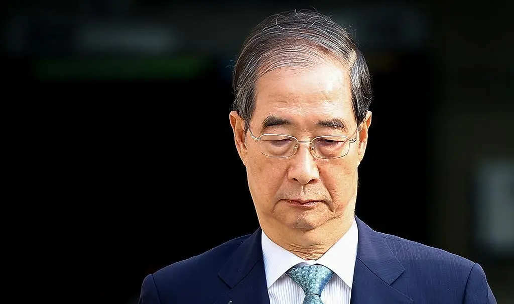△韩国前国务总理韩德洙（资料图）