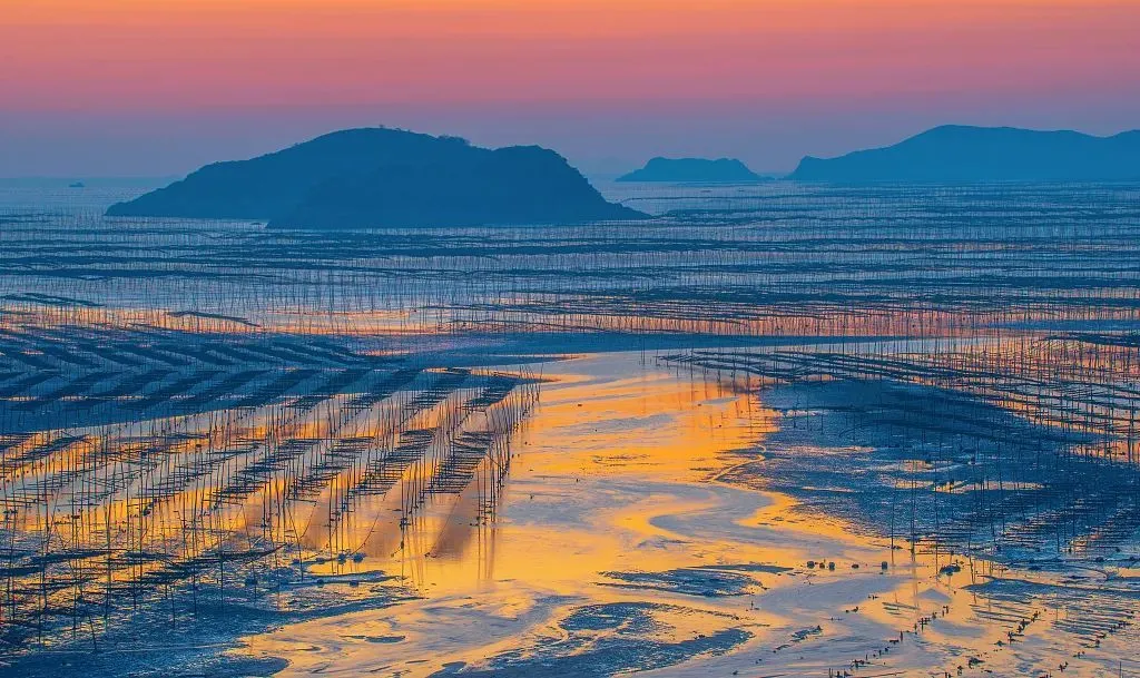 霞浦的梦幻滩涂