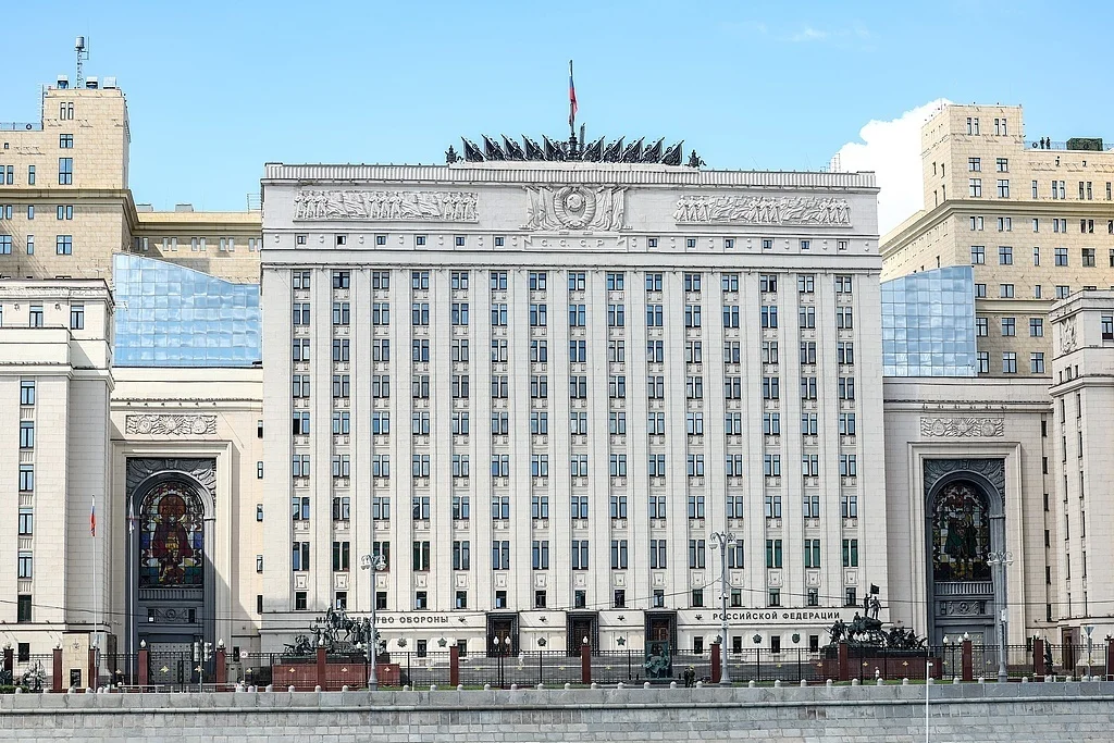 △俄罗斯国防部总部(资料图)