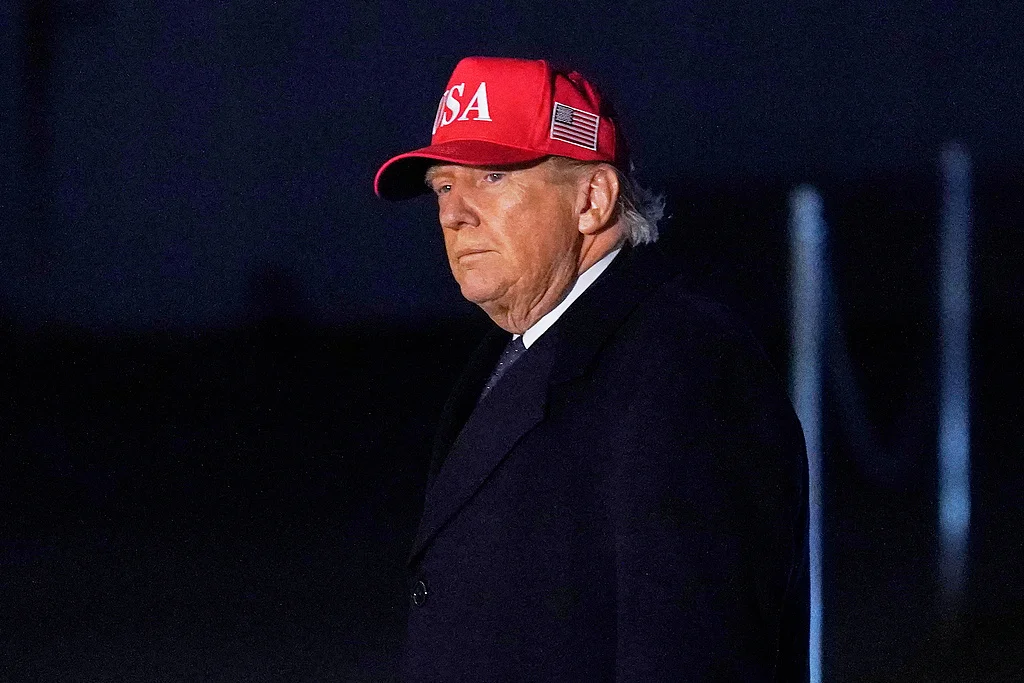 △美国总统特朗普(资料图)