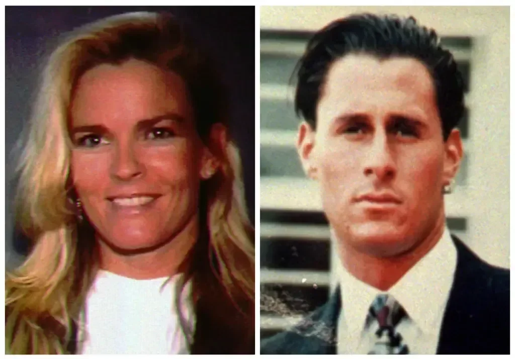 罗恩·戈德曼（Ron Goldman）（右）在与妮可·布朗·辛普森（Nicole Brown Simpson）认识约六周后被杀害