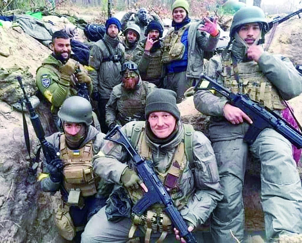 在乌克兰参战的外国雇佣兵