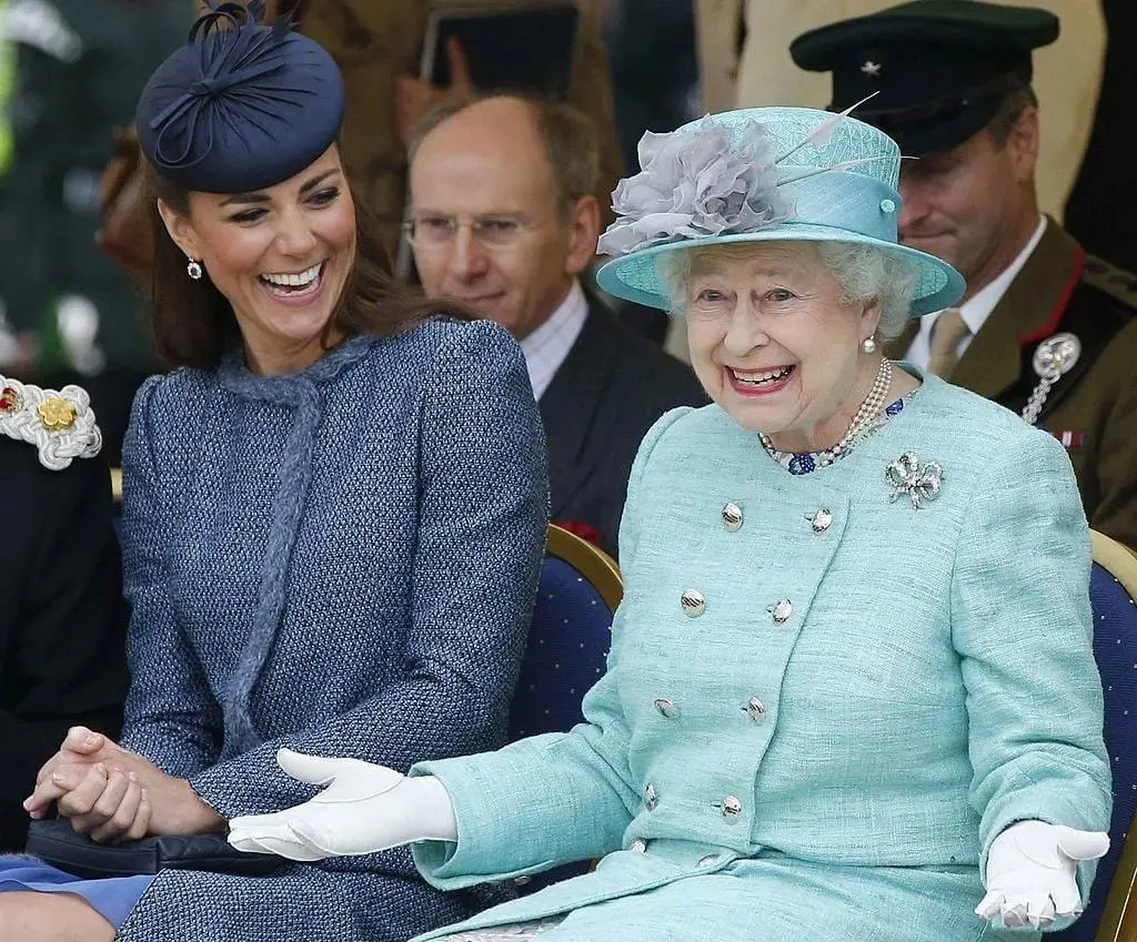 凯特王妃与伊丽莎白二世女王