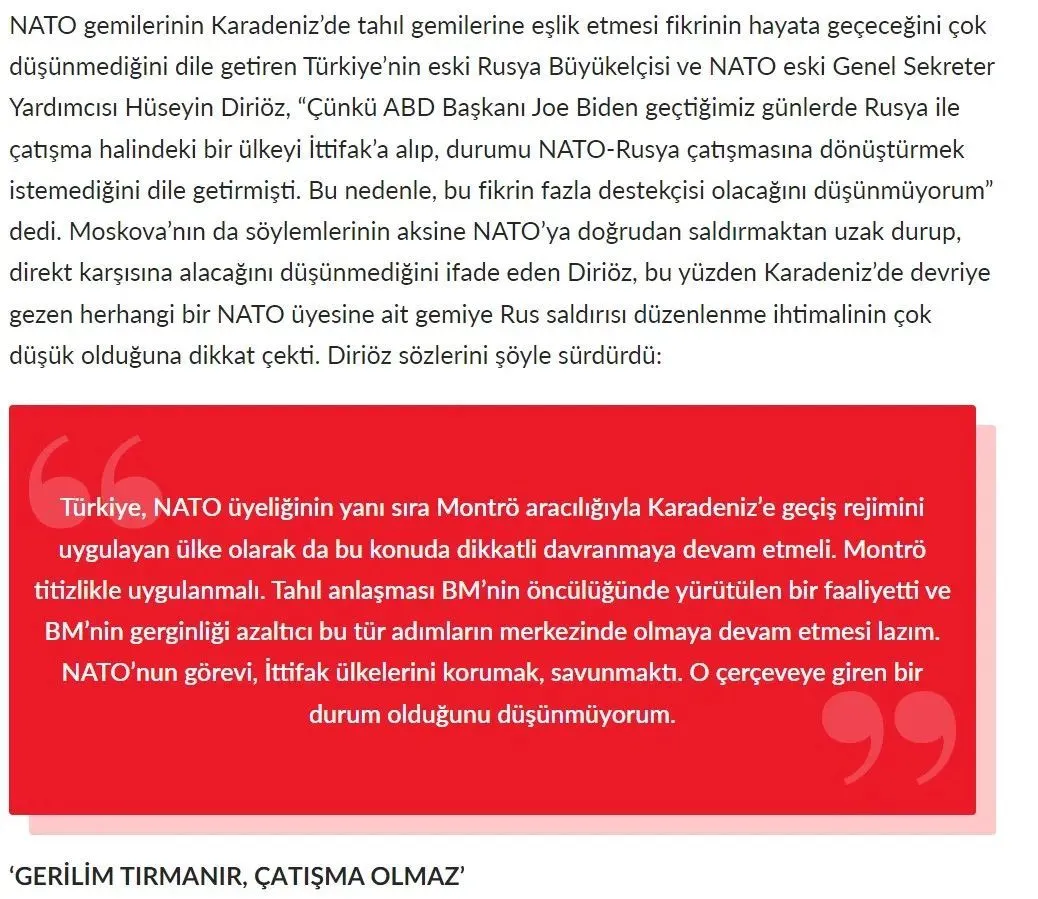 Milliyet报道截图
