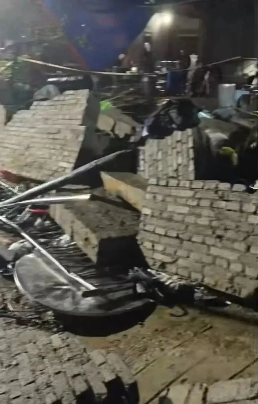 事发现场 图/受访者提供