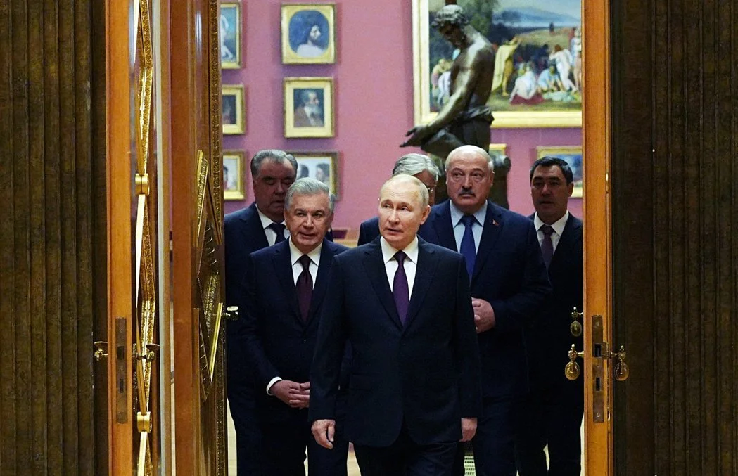 2022年12月，俄罗斯总统普京与独联体国家领导人举行非正式会议。图自法新社