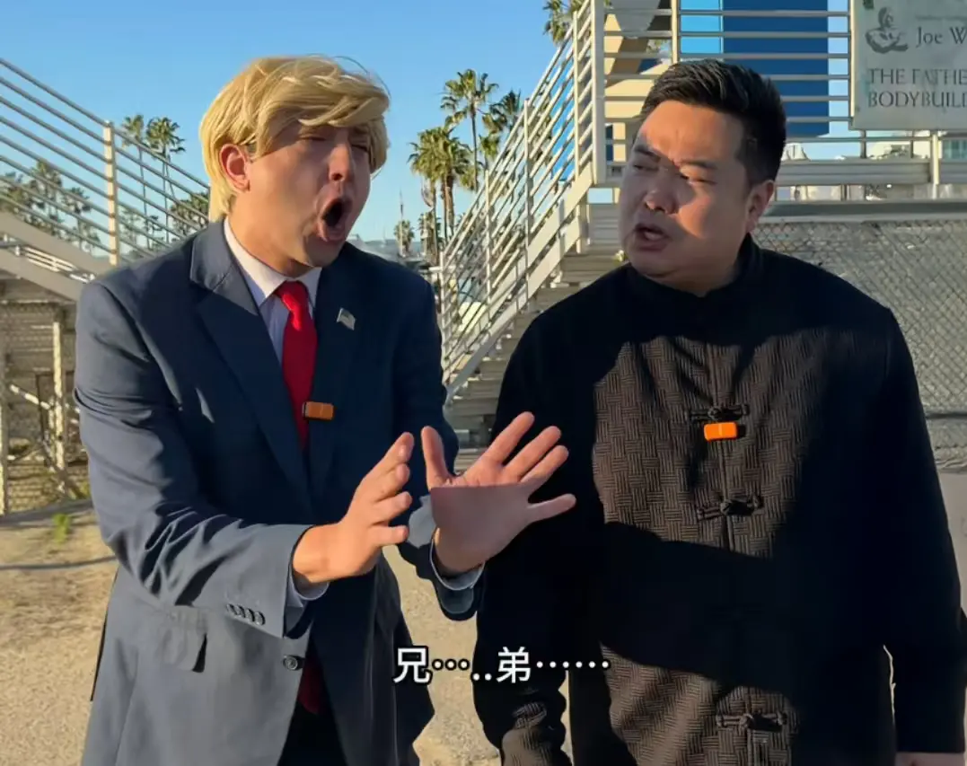 Jason Scoop与陈睿 / 图源：@瑞哥英语-RyanChen
