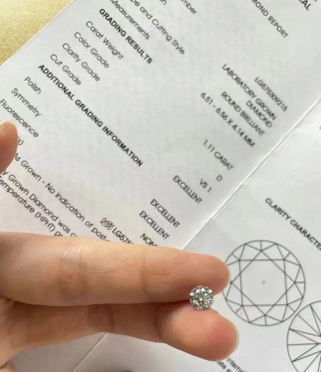 图 | 证书是钻石身份的“象征”