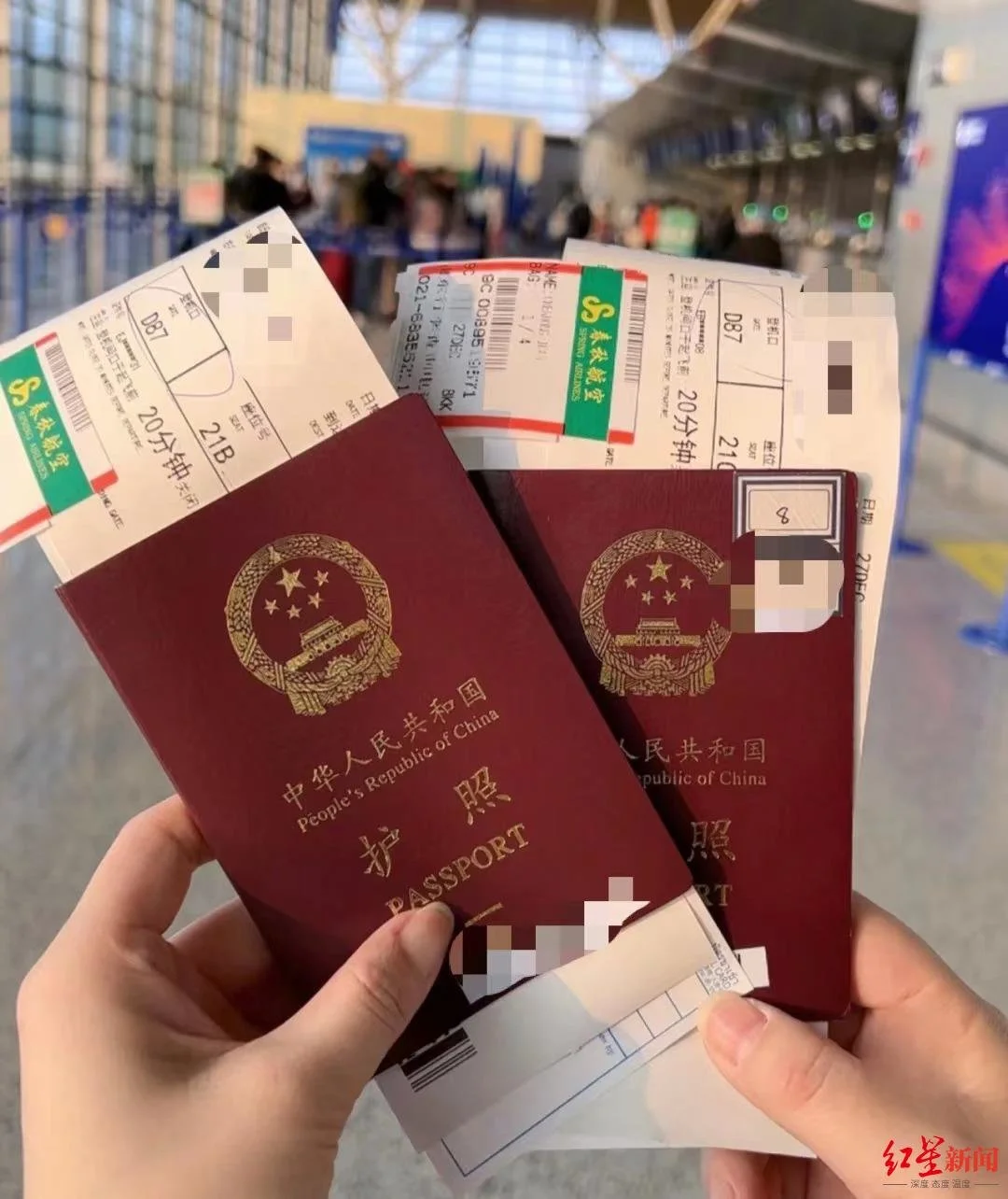 ↑部分游客已经可以“丝滑出境” 受访者供图