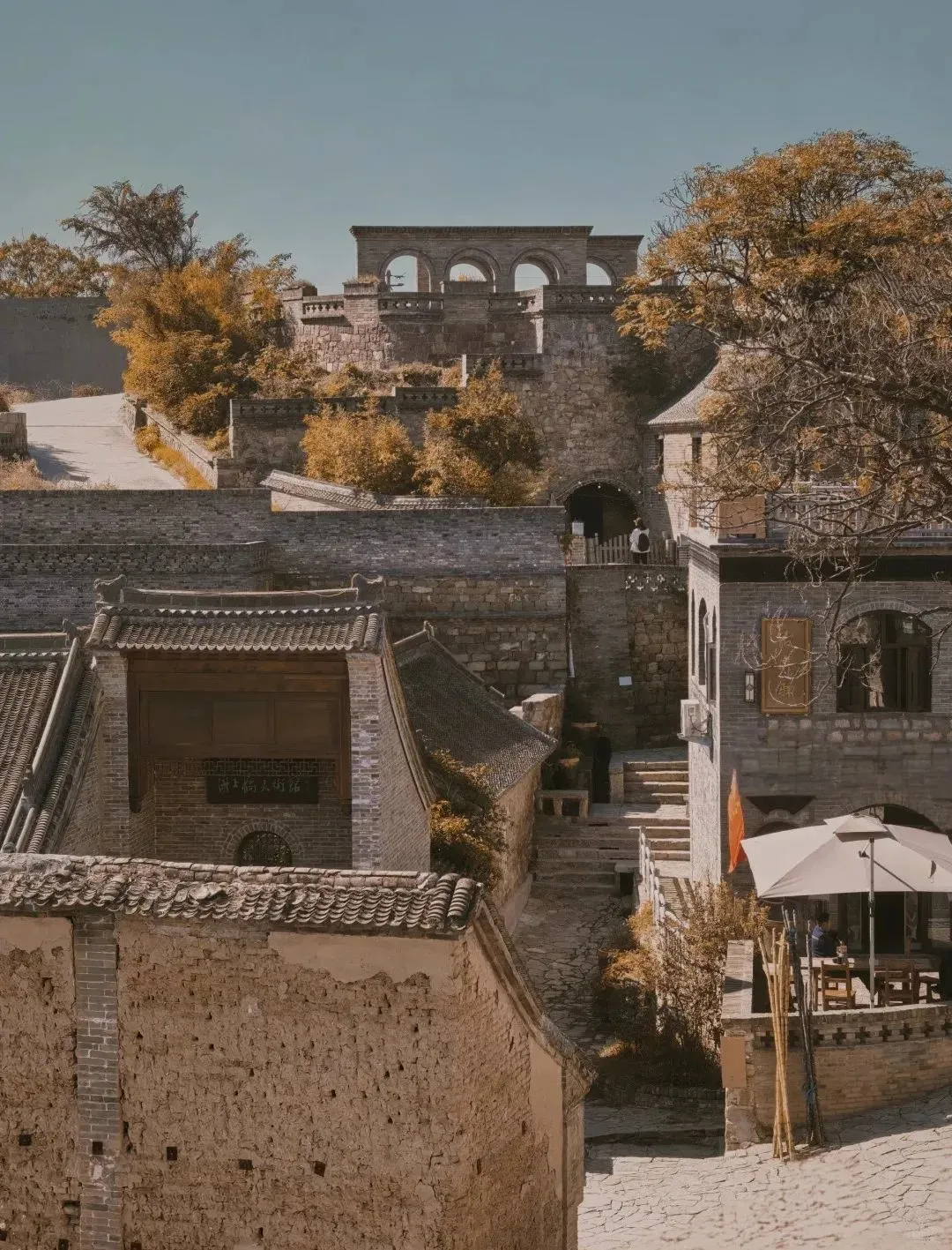 | 巩义海上桥村。图by小红书博主@EV-Art