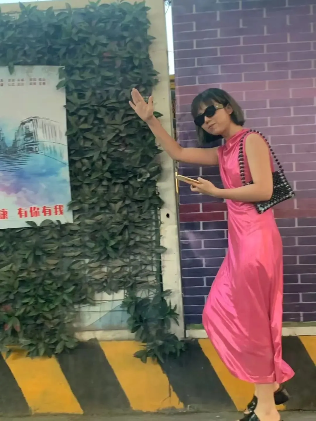 在上海工作时的彭彭