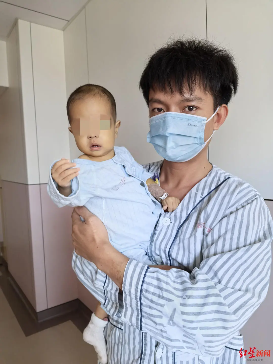 11个月大女婴胆道闭锁致肝硬化 90后父亲割肝救女