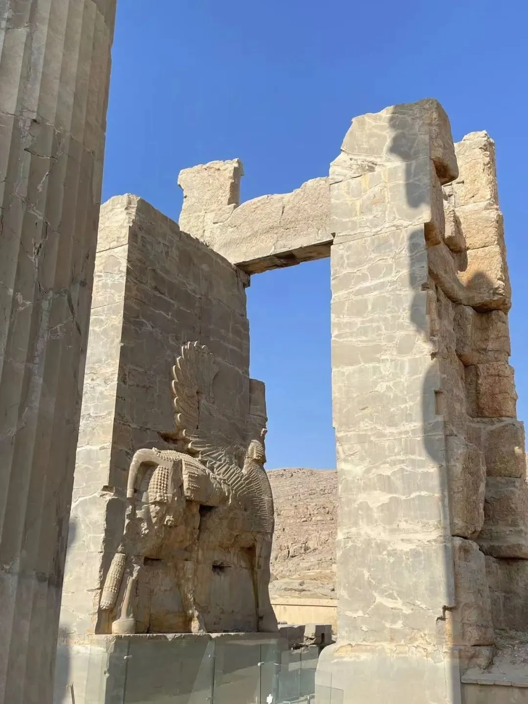 △伊朗天气非常干燥，昼夜温差也很大。（图/受访者供图）